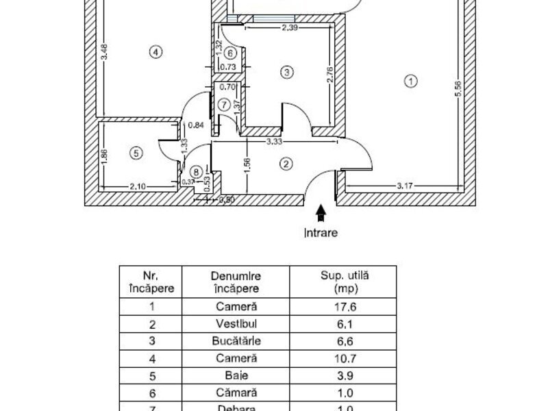 Dristor, 5 minute metrou si parc IOR, stradal pe Ramnicu Valcea, stradal